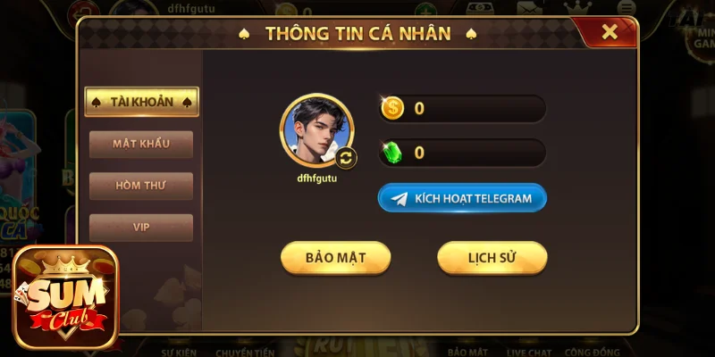 Kiểm tra tính an toàn của link vào cổng game SUM CLUB